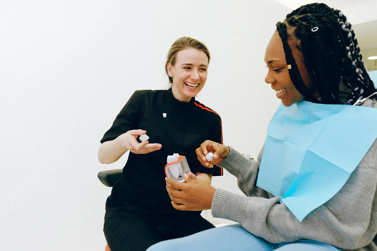 Illustrative Dentistry consultation photography